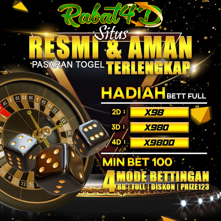 Rabat4D: Bandar Togel & Agen Slot Terbaik, Terpercaya